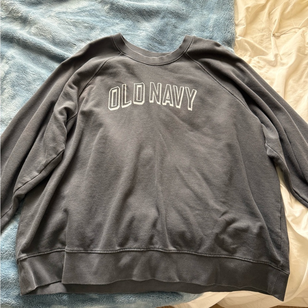 Old Navy Gray Crewneck